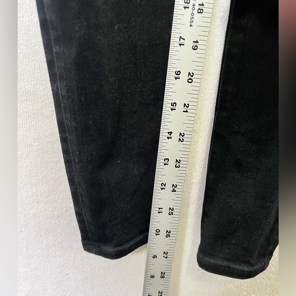 American Eagle Dream Stretch High Rise Jegging Jeans Womens 2 Black Denim 2176 - Picture 7 of 10